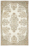 Apex Vintage Carpet Beige 10605 192 x 310 cm