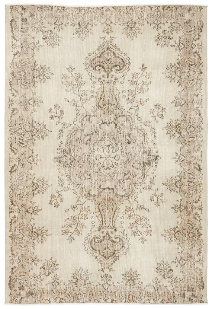 Apex Vintage Carpet Beige 12018 188 x 277 cm