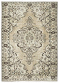 Apex Vintage Carpet Beige 12082 190 x 267 cm