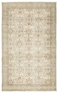 Apex Vintage Carpet Beige 12166 186 x 305 cm