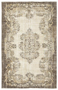 Apex Vintage Carpet Beige 13048 176 x 275 cm