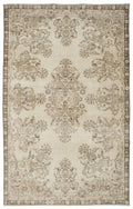Apex Vintage Carpet Beige 14311 191 x 307 cm