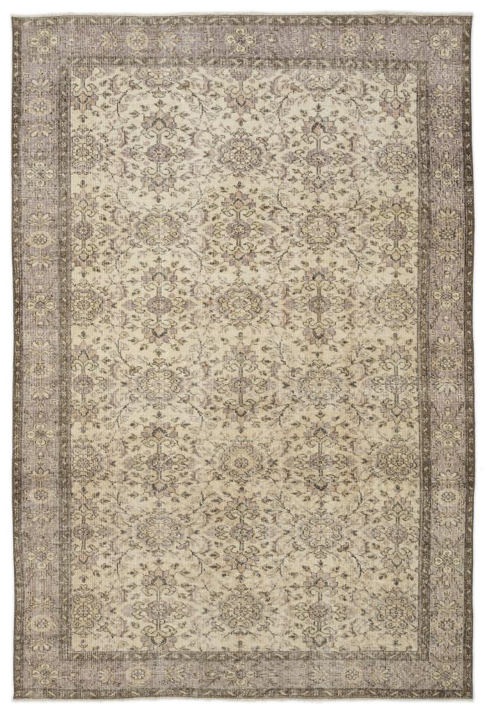 Apex Vintage Carpet Beige 14363 174 x 262 cm