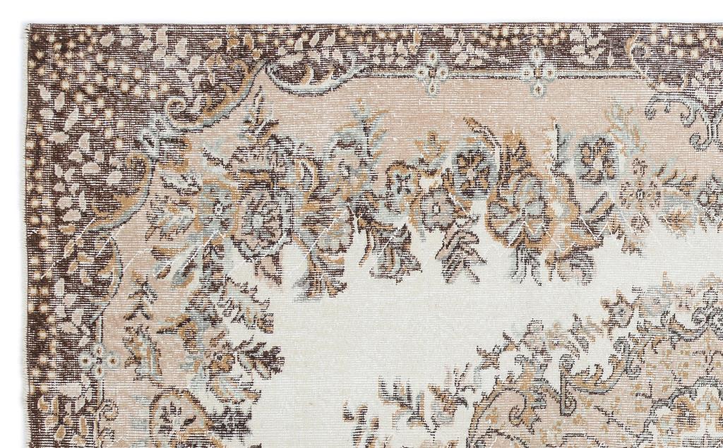 Apex Vintage Carpet Beige 15579 166 x 271 cm