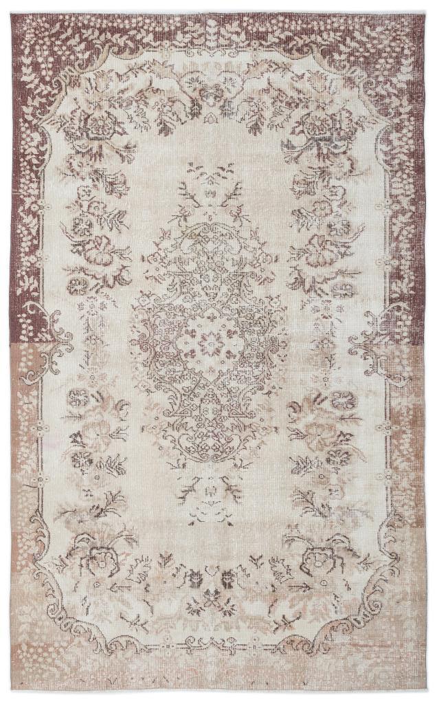 Apex Vintage Carpet Beige 15857 183 x 291 cm