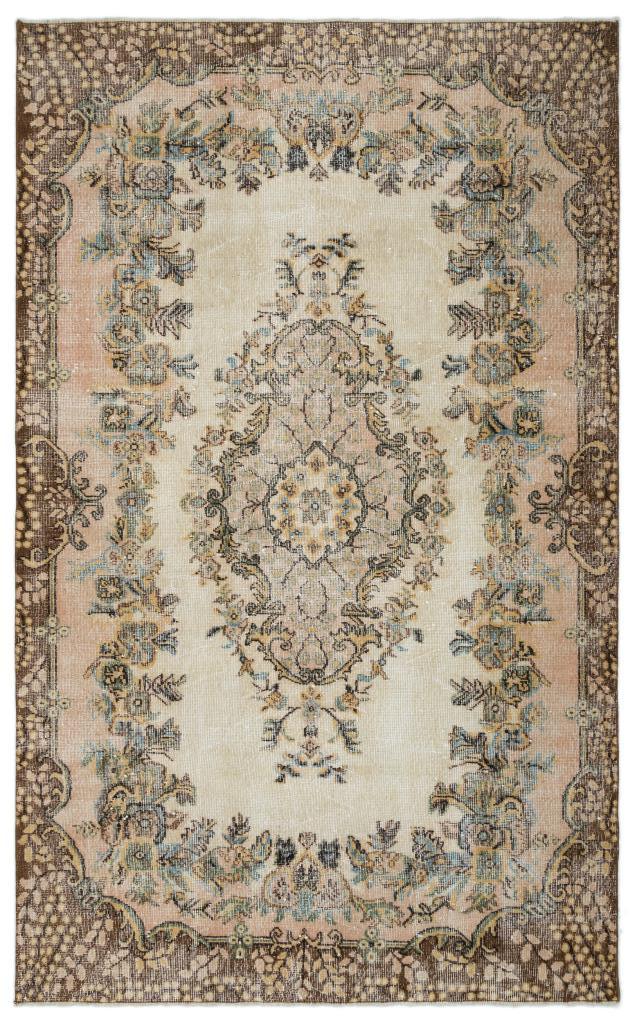 Apex Vintage Carpet Beige 18605 170 x 276 cm