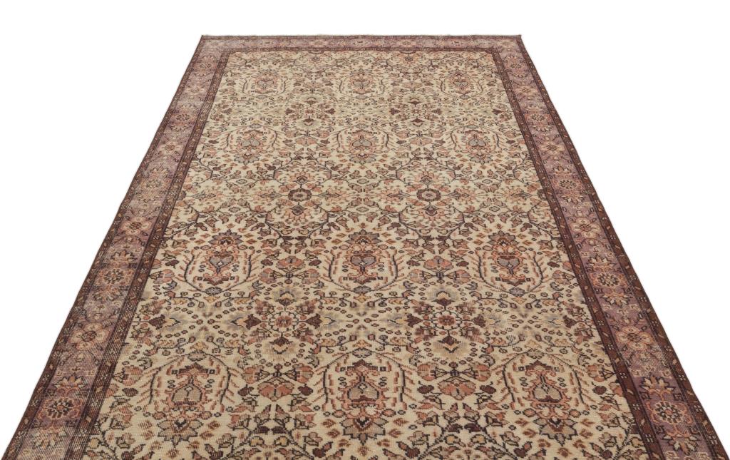 Apex Vintage Carpet Beige 18893 164 x 297 cm