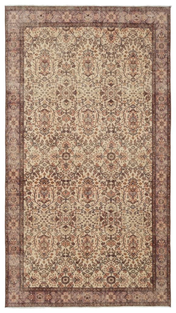 Apex Vintage Carpet Beige 18893 164 x 297 cm