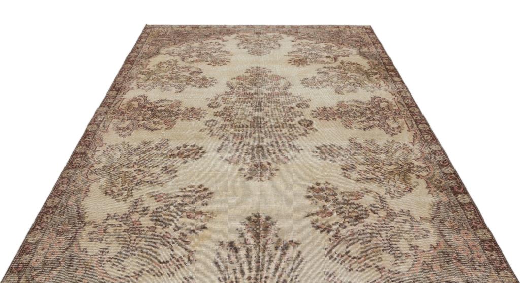 Apex Vintage Carpet Beige 19258 196 x 300 cm