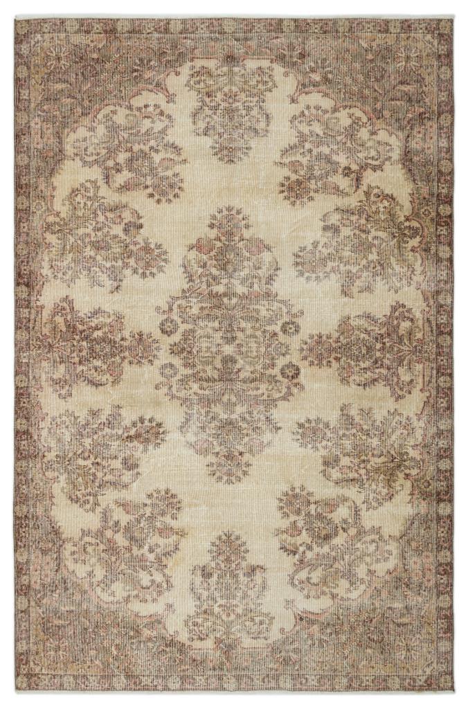 Apex Vintage Carpet Beige 19258 196 x 300 cm