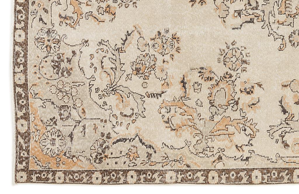 Apex Vintage Carpet Beige 7802 196 x 315 cm