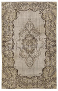 Apex Vintage Carpet Beige 8393 170 x 265 cm
