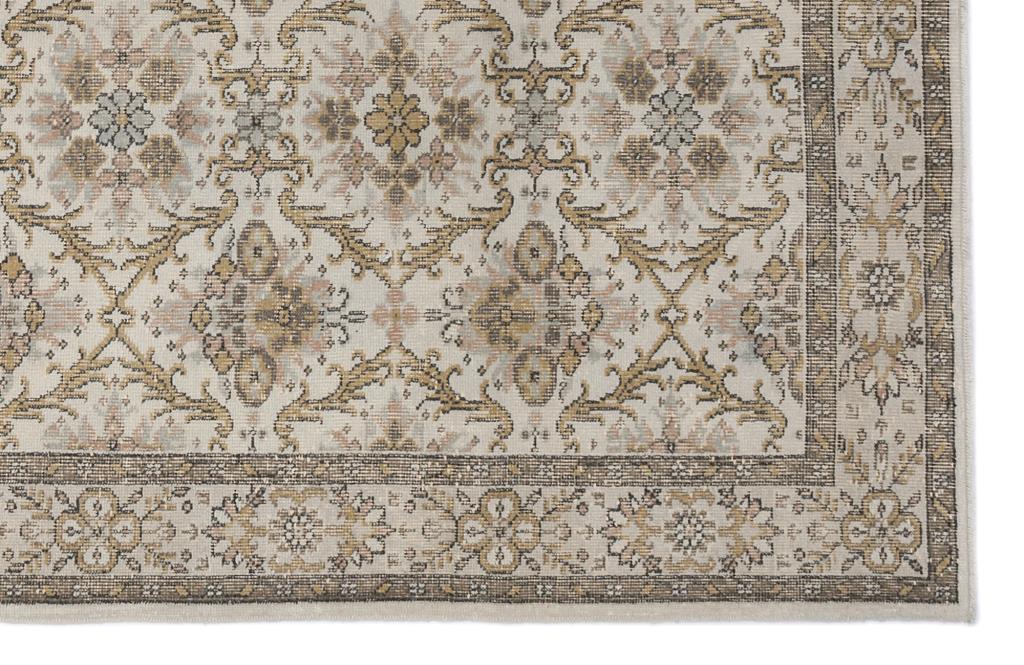 Apex Vintage Carpet Beige 8986 190 x 297 cm