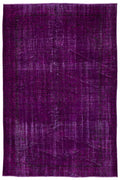 Apex Vintage Carpet Fuchsia 10305 178 x 268 cm