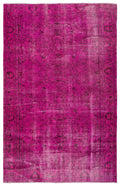 Apex Vintage Carpet Fuchsia 18143 188 x 283 cm