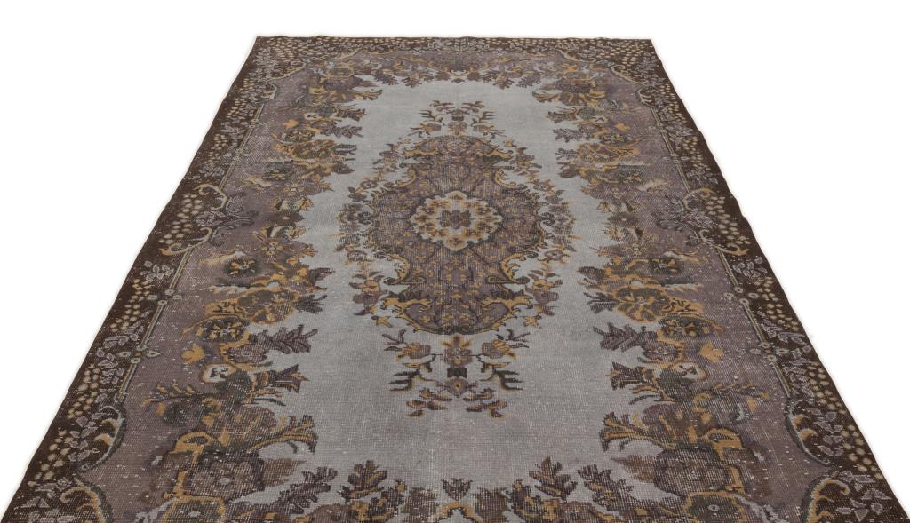 Apex Vintage Carpet Gray 17015 184 x 300 cm