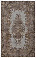 Apex Vintage Carpet Gray 17015 184 x 300 cm