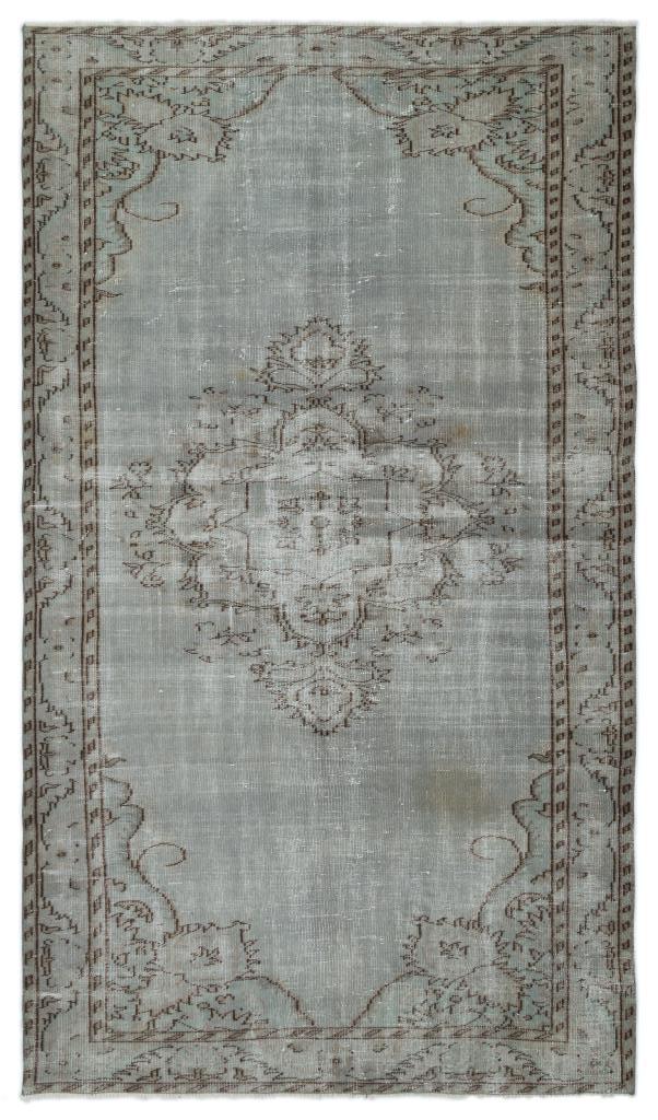 Apex Vintage Carpet Gray 18380 163 x 295 cm