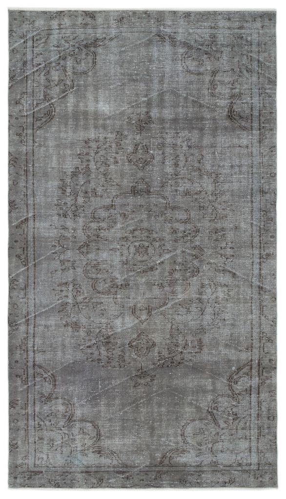 Apex Vintage Carpet Gray 19105 164 x 295 cm