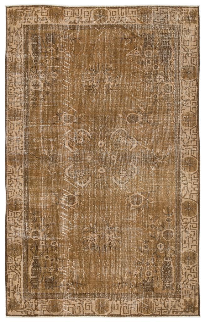 Apex Vintage Carpet Brown 12524 175 x 280 cm