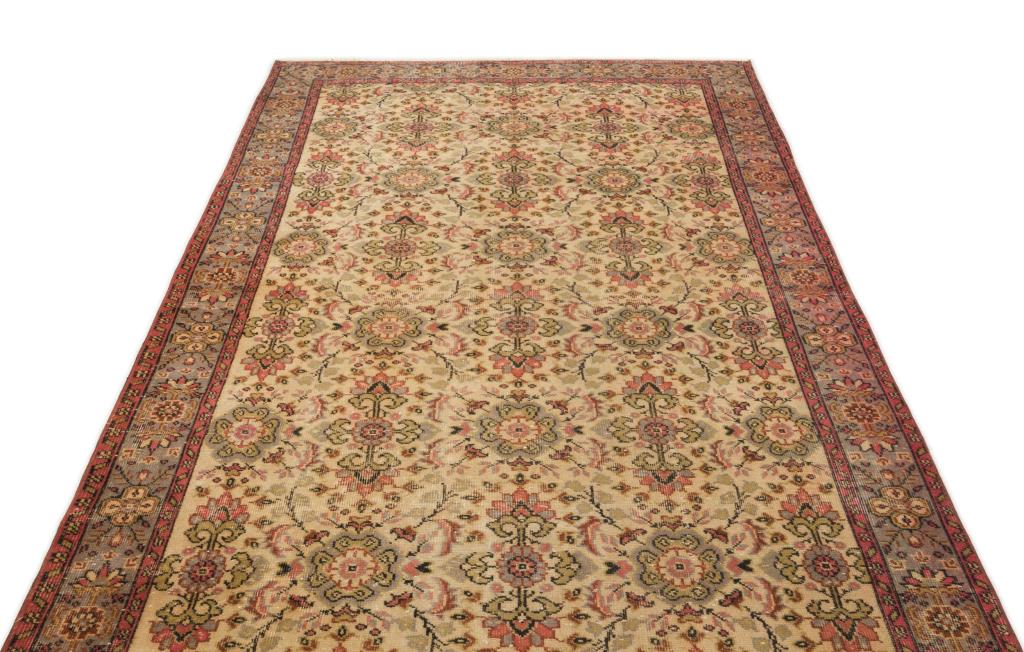 Apex Vintage Carpet Brown 17090 163 x 289 cm