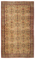 Apex Vintage Carpet Brown 17090 163 x 289 cm