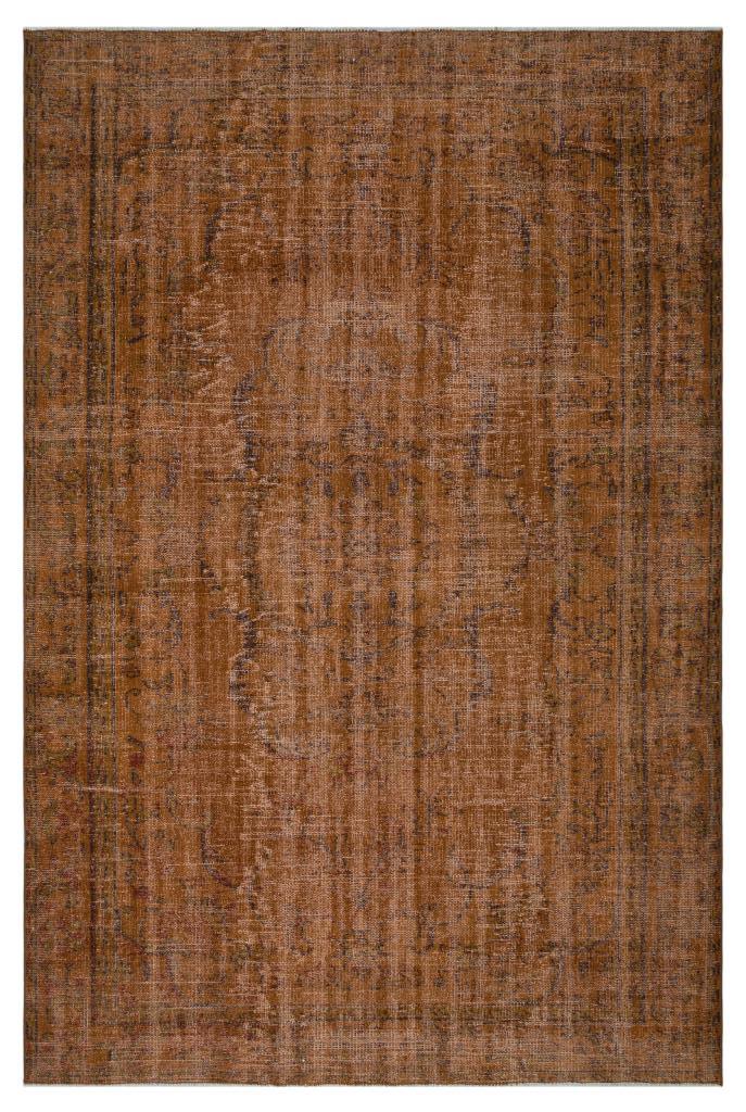 Apex Vintage Carpet Brown 27065 186 x 273 cm