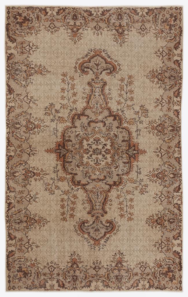 Apex Vintage Carpet Brown 7023 177 x 278 cm