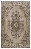 Apex Vintage Carpet Brown 8394 165 x 274 cm