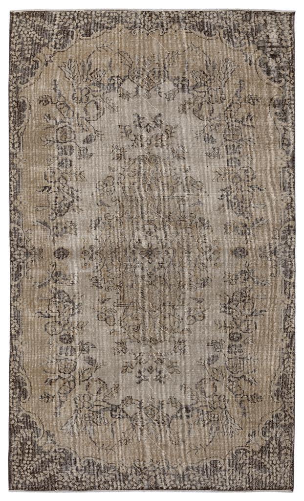 Apex Vintage Carpet Brown 8420 166 x 281 cm