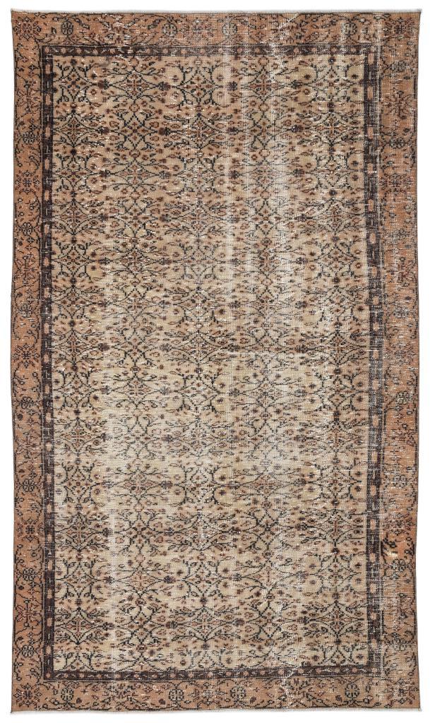 Apex Vintage Carpet Brown 9804 175 x 293 cm