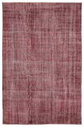 Apex Vintage Carpet Red 10678 194 x 297 cm