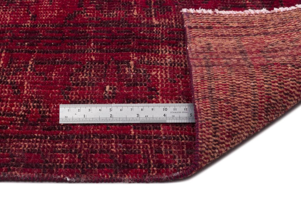 Apex Vintage Carpet Red 13533 175 x 304 cm