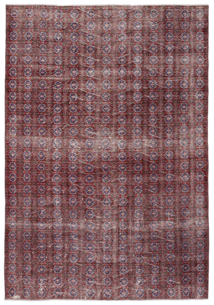 Apex Vintage Carpet Red 13839 184 x 266 cm