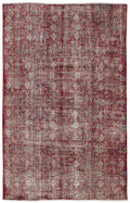 Apex Vintage Carpet Red 14017 175 x 268 cm