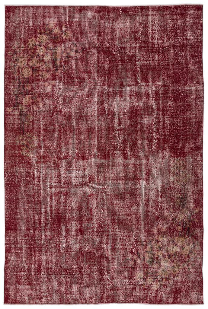 Apex Vintage Carpet Red 14260 203 x 310 cm
