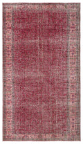Apex Vintage Carpet Red 19408 170 x 303 cm