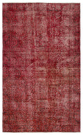 Apex Vintage Carpet Red 20092 183 x 303 cm
