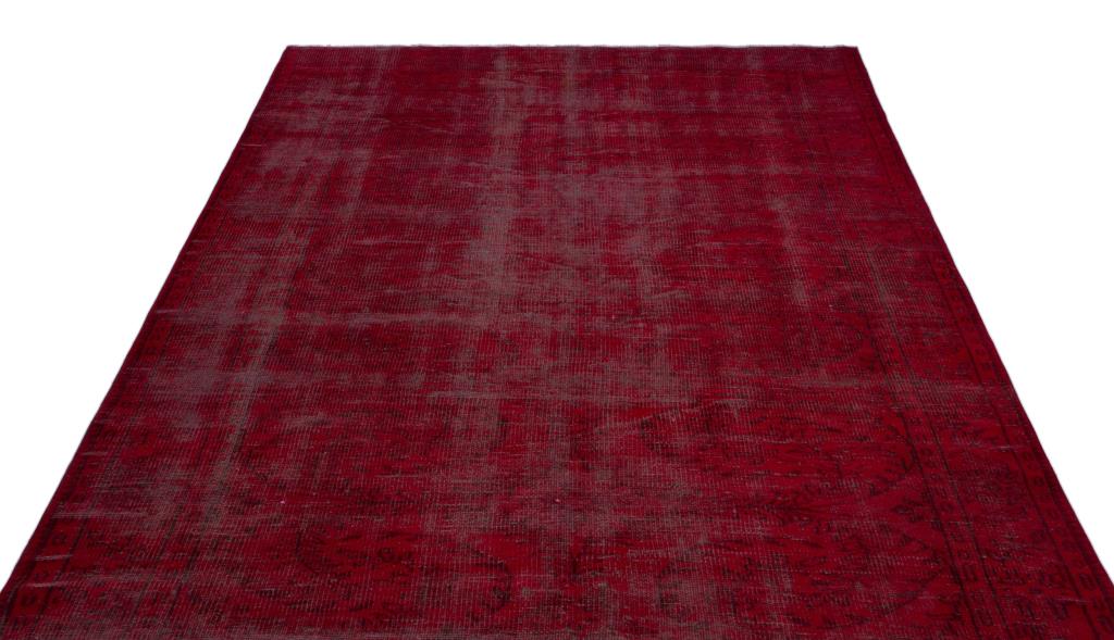 Apex Vintage Carpet Red 24129 183 x 300 cm