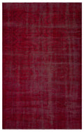 Apex Vintage Carpet Red 24129 183 x 300 cm
