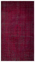 Apex Vintage Carpet Red 27020 170 x 310 cm