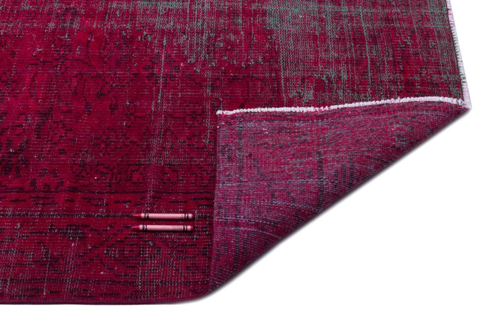 Apex Vintage Carpet Red 27081 175 x 284 cm