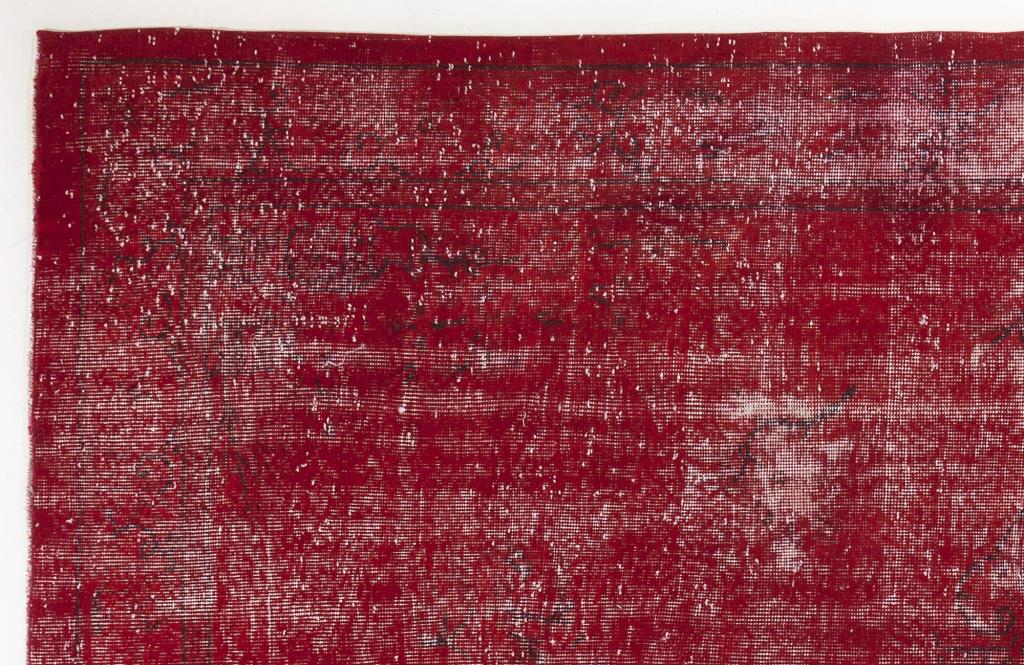 Apex Vintage Carpet Red 4012 183 x 319 cm