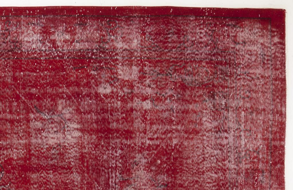 Apex Vintage Carpet Red 4012 183 x 319 cm