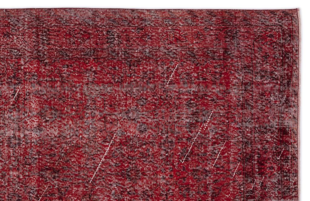 Apex Vintage Carpet Red 8619 167 x 308 cm