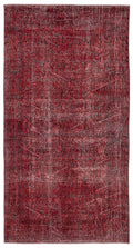 Apex Vintage Carpet Red 8619 167 x 308 cm