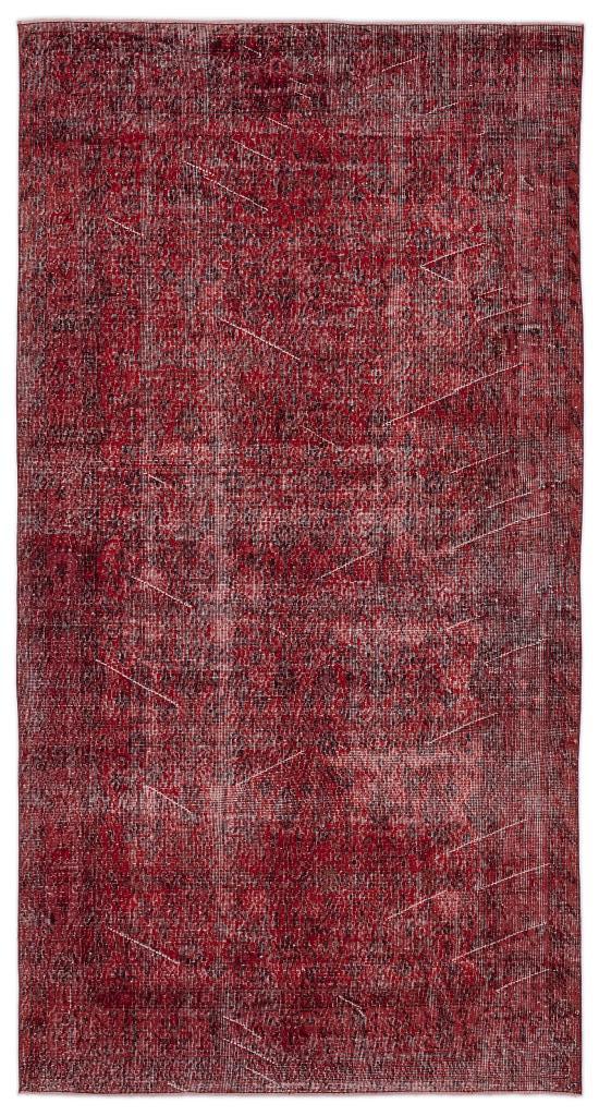 Apex Vintage Carpet Red 8619 167 x 308 cm