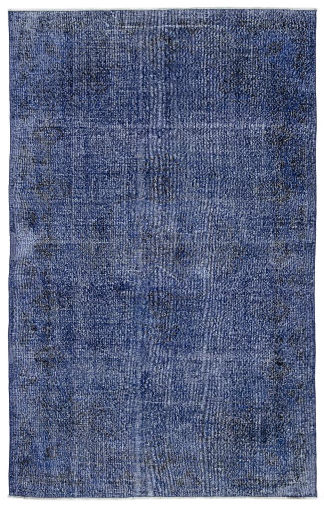 Apex Vintage Carpet Blue 10443 190 x 302 cm