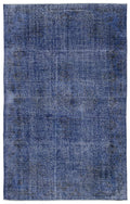 Apex Vintage Carpet Blue 10443 190 x 302 cm
