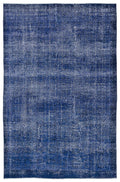 Apex Vintage Carpet Blue 10501 188 x 295 cm